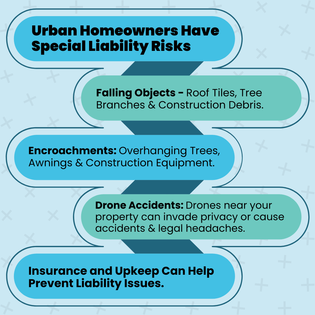 Infographic   Urban homeowner airspace liability risks