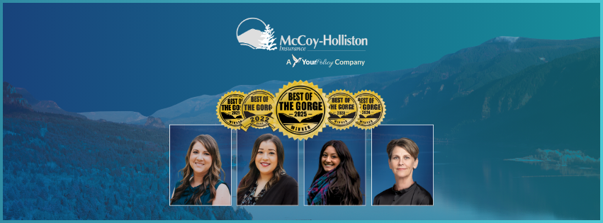 McCoy-Holliston Insurance, A YourPolicy Company, has been named Best Insurance Agency in the Best of the Gorge
