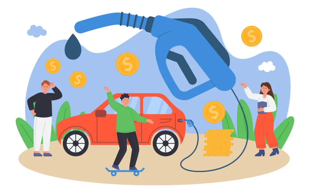 saving gas